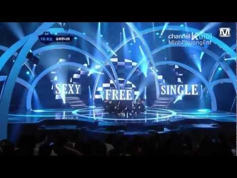 [HD] 120726 Super Junior -Sexy, Free & Single @ M Countdown