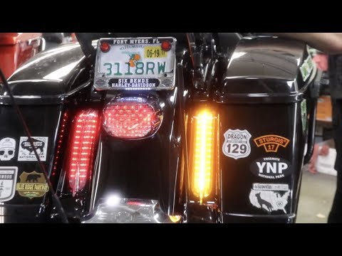 How To Instal Filler Panel Lights  /  Ciro, Ultra, Road King