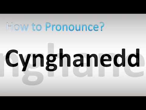 How to Pronounce Cynghanedd