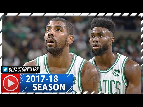 Kyrie Irving & Jaylen Brown Full Highlights vs Bucks (2017.10.18) - 35 Pts Total