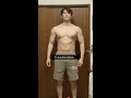 筋トレ弱者半年間のダイエットの結果 #Shorts