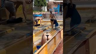 ☀️Hot Aqua Park  Water Slide Best -Summer Holiday🔥 #aquapark #waterpark #waterslide