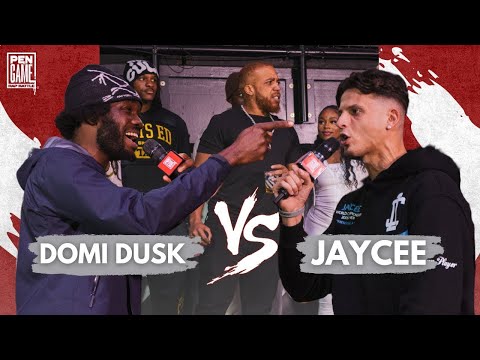 DOMI DUSK vs JAYCEE | PenGame Rap Battle 2024