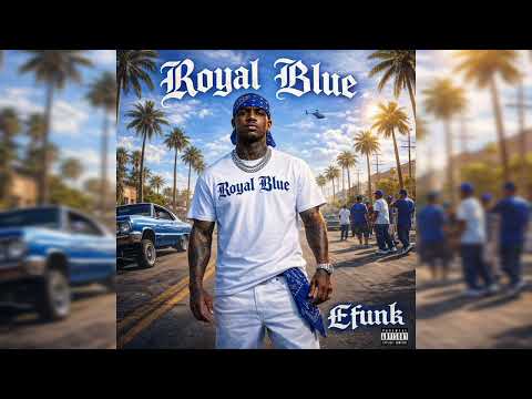ROYAL BLUE - HUSTLE EVERYDAY 