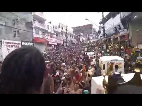 Bloco dos mendigos no dia 7 de setembro candeias - BA 07/09/2018