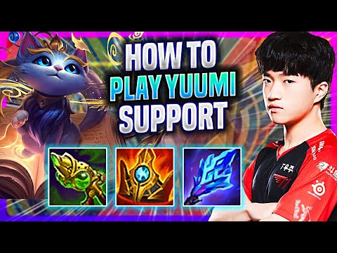 LEARN HOW TO PLAY YUUMI SUPPORT LIKE A PRO! - T1 Keria Plays Yuumi Support vs Jhin! | Preseason 2023