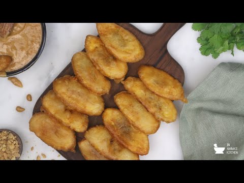 How to make Plantain Fritters | Bakabana