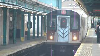 preview picture of video 'IRT Pelham Line: R142A 6 Train at Pelham Bay Park'