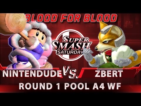 SSS: B4B - SPY | Nintendude (ICs) vs. S@B | Zbert (Fox) - SSBM Round 1 Pool A4 WF - Smash Melee