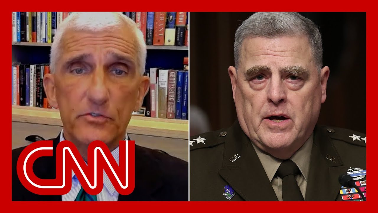 Retired gen. weighs in on Milleyâ€™s reported resignation letter to Trump - YouTube