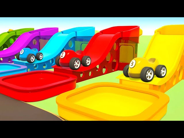 🔵🔴 Helper cars for kids & car cartoons for kids LIVE. Street vehicles & cars for kids. SDDEFAULT Thumbnail