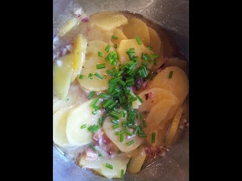 Bayrischer Kartoffelsalat Rezept - Der Bio Koch #277