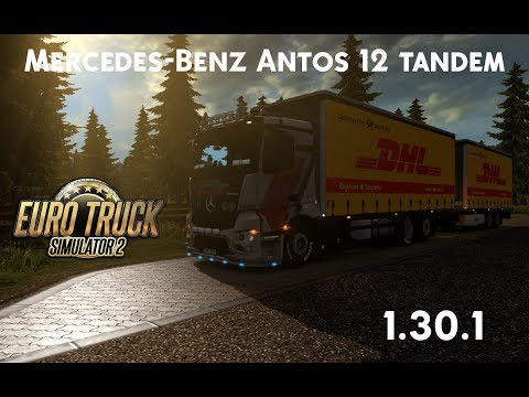 ETS2 - 1.30: Mercedes-Benz Antos 12 tandem