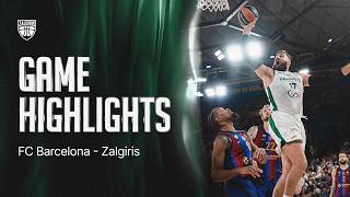 FC Barcelona - Žalgiris | Game Highlights | 2026.10.09
