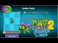 Sombra Verde En Plants Vs Zombies 2 Plants Vs Zombies 2 Broken Lines GAMEPLAY