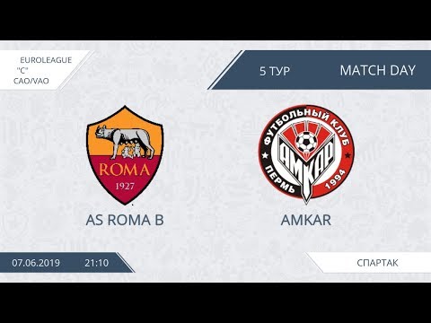 AFL19. EuroLeague. Division C. Day 5. AS Roma B - Amkar