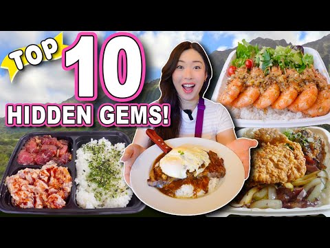 Ultimate Underrated Hawaii Food Guide || 10 Locals Spots NOT in Any Guidebooks
