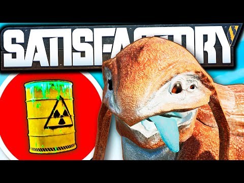 Doggo, is That NUCLEAR WASTE?! - Satisfactory Modded Let's Play Ep 2