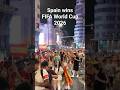 Spain Wins the FIFA World Cup 2026! Live in Madrid