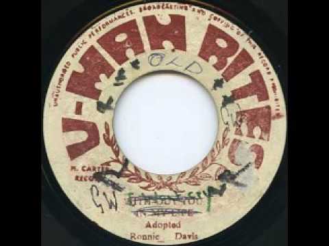 Ronnie Davis ‎– I Won't Cry [1974]