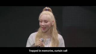 [ENG SUBS] Taeyeon - Curtain Call