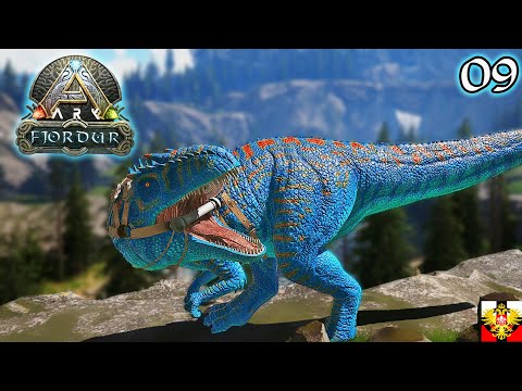 ARK FJORDUR #9 - 😱DOMAMOS UM GIGANO LINDO E MUITO FORTE NA TRAP QUE O @JunioreMi  FEZ!!