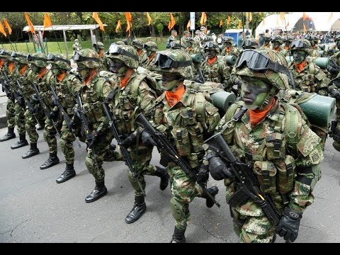 Desfile militar 20 de julio 2018 /bogotá Colombia.