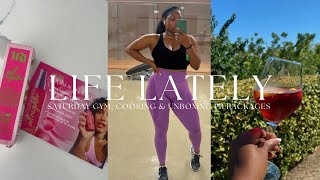 VLOG: Finally getting my life together, Saturday gym workout, cooking , going to church & more