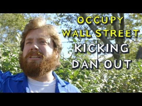 Kicking Dan Out - OCCUPY WALL STREET