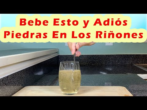 Bebe Esto y Adiós Piedras En Los Riñones - Como Eliminar Los Cálculos Renales Rápidamente