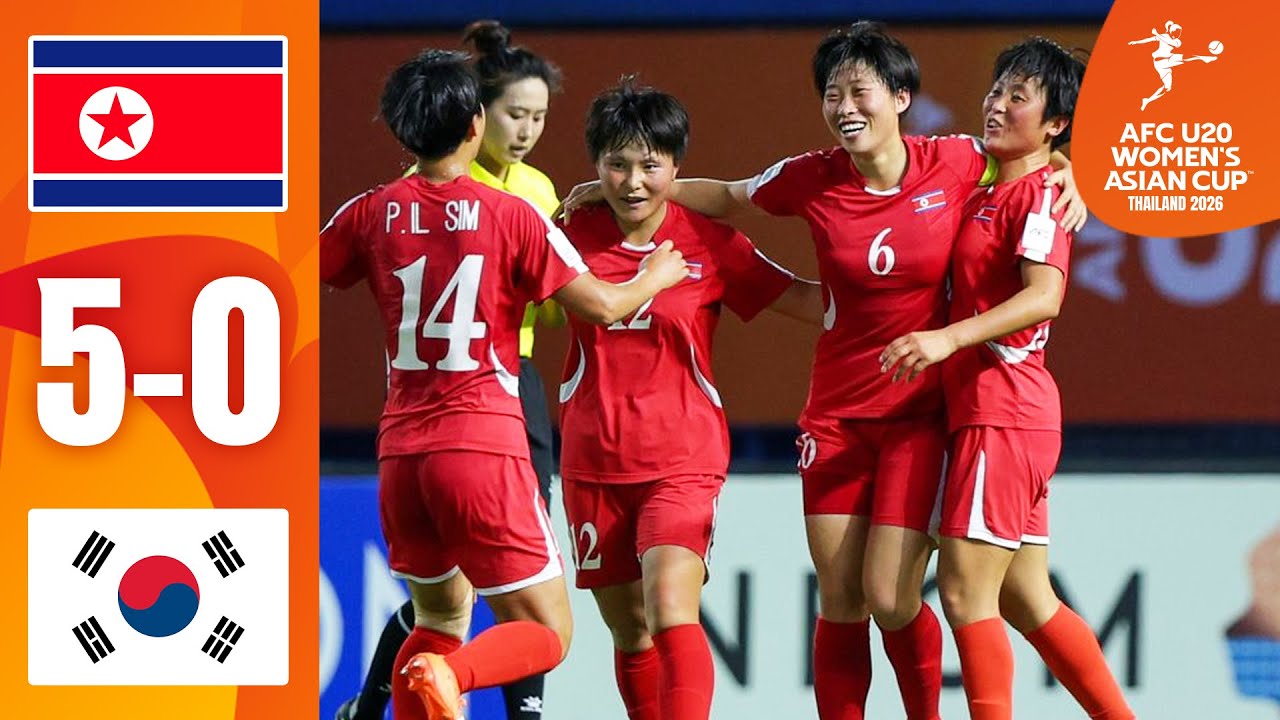 North Korea U20 vs South Korea U20 Highlights