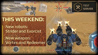 War Robots : Exorcist : New Robot with 4 Medium slots