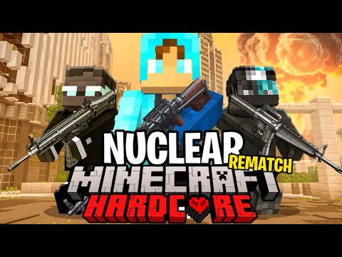 100 Players Simulate A Minecraft Nuclear Fallout REMATCH