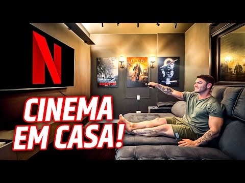 I BUILT A COMPLETE CINEMA IN MY HOME BY MYSELF!