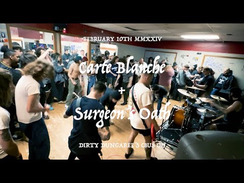 Unvow - Carte Blanche & Surgeon's Oath (Live at Dirty Dungarees - Feb. 10th, 2024)