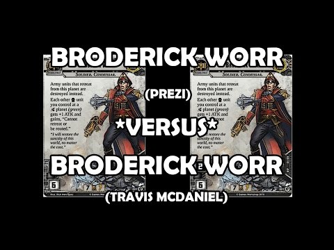 Broderick Worr versus Broderick Worr - Warhammer 40,000: Conquest