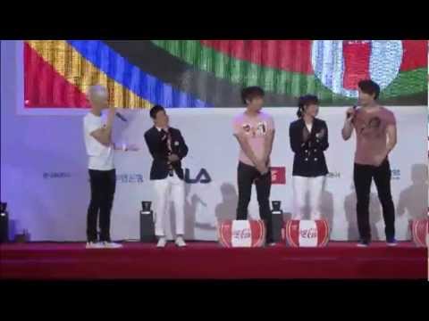 120711 Coke London Olympics Korean Athletes Inaugural Meeting 2PM Part 3-4
