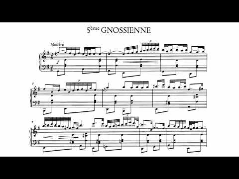 Erik Satie ~1889~ Gnossienne n°5