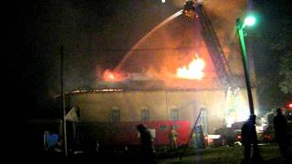 preview picture of video 'St Anthony Catholic Church Fire Part 1'