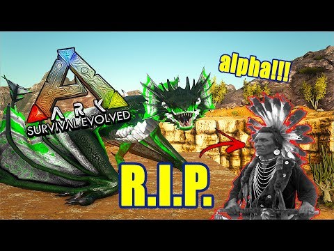 COMO DOMAR ALPHA WYVERN??? ENCONTRO COM O ALPHA CHIEF!!! - ARK EXTINCTION CORE SERVER #15