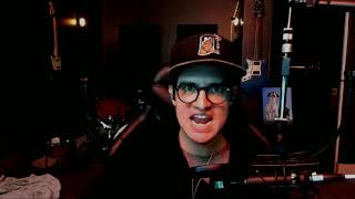 Brendon Urie singing Stitches (Orgy Song)