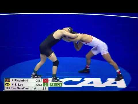 2019 NCAA Wrestling Championship Semifinals 125lb