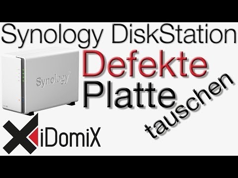 Synology DiskStation Defekte Festplatte tauschen und Volume reparieren