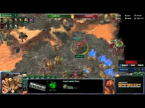 Starbow   HideR v coldfront   TvZ G1