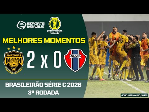 Amazonas FC 2x0 Maranhão
