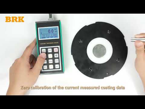 CTN 210B Coating Thickness Gauge Using Instruction