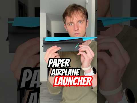 Best Paper Airplane Launcher ✈️