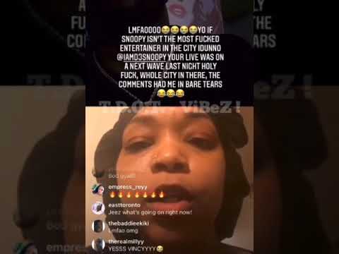 DJ Snoopy Live With Baby Momma & Gets @ Shakisha G " U %$# Snoopy When I Was Married To Him U #@$% "