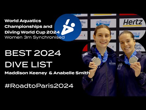 #RoadtoParis2024 - Best Dive List of 🇦🇺 Maddison Keeney & 🇦🇺 Anabelle Smith in 2024