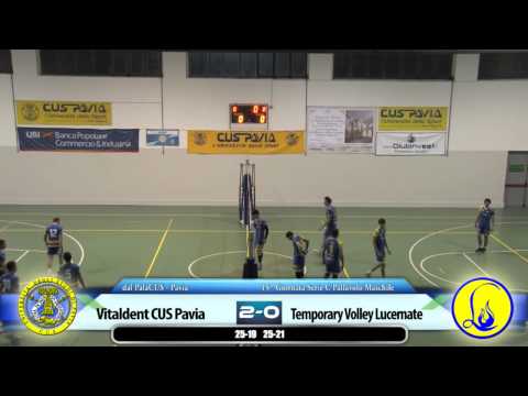 Pallavolo Maschile - CUS Pavia vs Lucernate